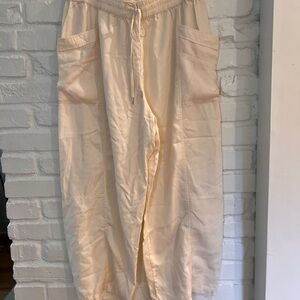 CALIA Cream Drawstring Pants